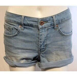 Jessica Simpson Cuffed Denim Shorts - Size 0/25